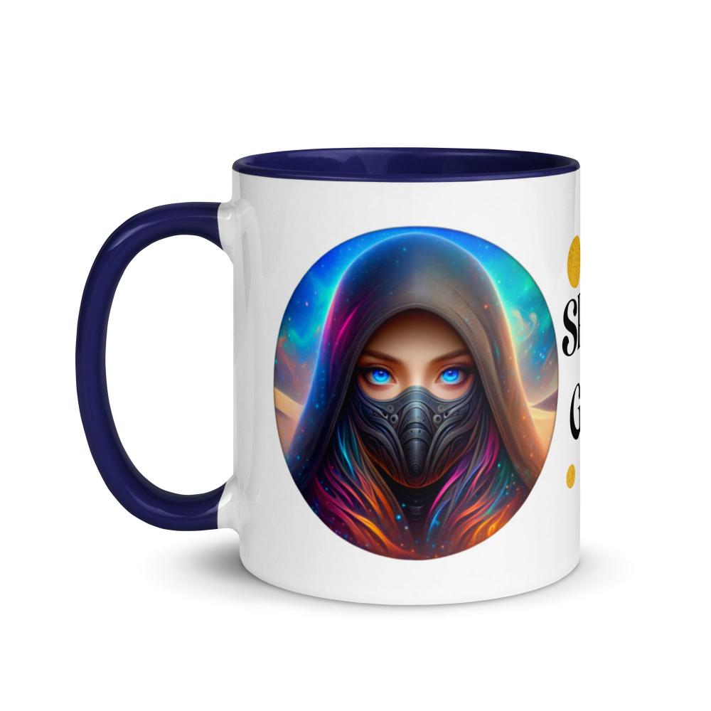 Spice Girl 11 oz Ceramic Mug - Dark Blue Color - https://ascensionemporium.net